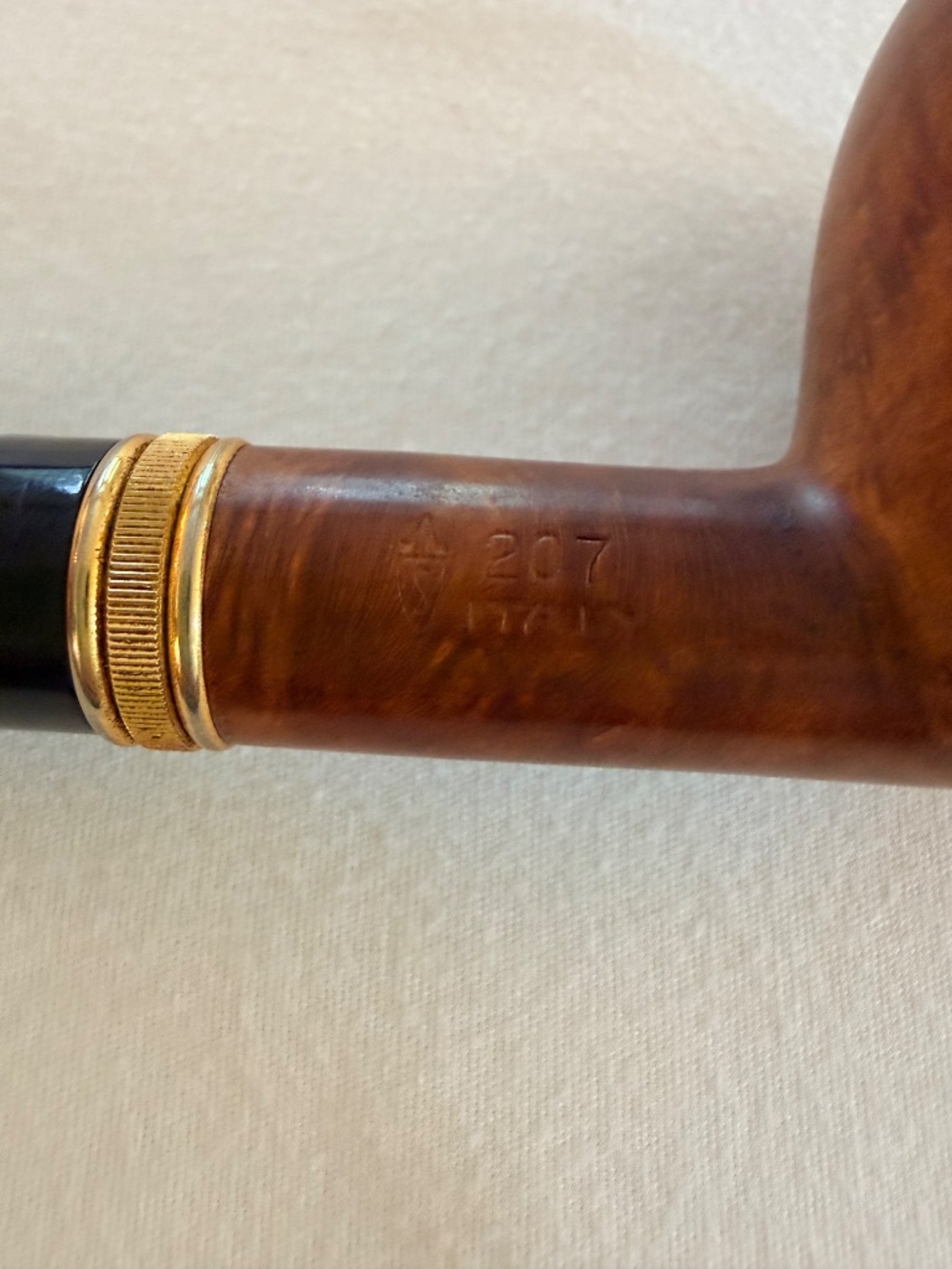 SAVINELLI Accademia 207 Smooth Italian Briar Estate Pipe – Straight Apple - Picture 9 of 9